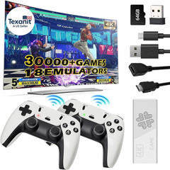 2026 Upgraded Wireless Retro Gaming Console Stick 4K HDMI, Retro Video Game Cons