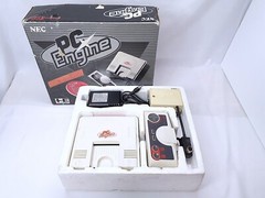 PC Engine console Boxed set NTSC-J CIB RF switch Tested