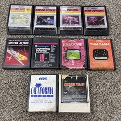 Atari 2600+ Plus Console BUNDLE Joystick Cables 50 games Joysticks HDMI Tested