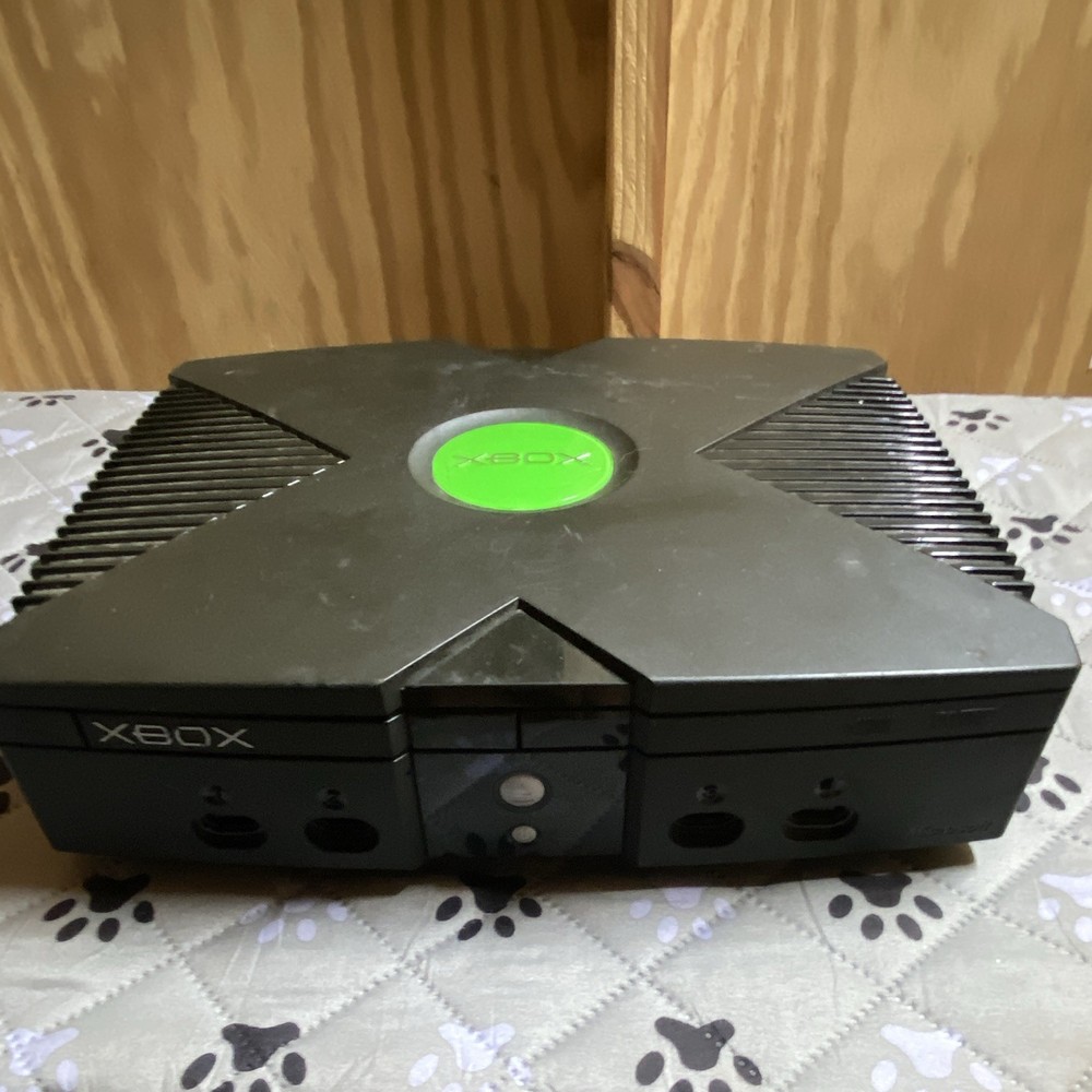 Microsoft Xbox Console Black NTSC-U/C 480p 8GB DVD Playback MPN XBOX 2002