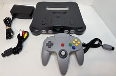 N64 Console bundle W/ Controller, Power Supply, & AV Cable Tested