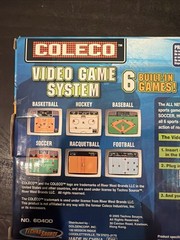 2005 Coleco Plug & Play-Video Game System 6 Built-In Games! Open box- Working!