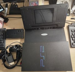 Sony PlayStation 2 Black Fat Console Model SCPH-39001 Lot for Repair or Parts