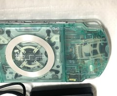 PSP 2000 Playable Set Excellent Condition Custom Skeleton Green