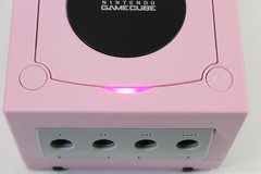 Nintendo Gamecube Console Pastel Pink LED AC S-Video to HDMI NTSC-U/C DOL-001 GC