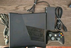 Microsoft Xbox 360 S 500GB Console Bundle – Controller + Cords + Games Tested