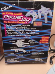 Power Joy Plug & Play TV Video Game Console With 2 Controllers & 84 Games WORKS