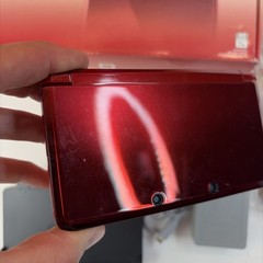 Nintendo 3DS Handheld System (CIB) – Flame Red US Model Complete Box CIB