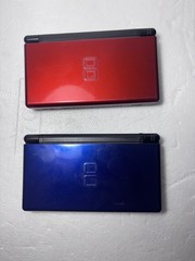 Nintendo DS Lite x2 Blue-Red -Bundle For Repair Broken Hinge -Screen repair-Work