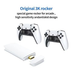 M15 Retro Game Stick 4K HDMI Console Wireless Controllers Built-in Games