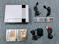 Nintendo Entertainment System NES Original Zelda I & II Set New 72 Pin!