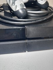 Sony PlayStation 4 PS4 Console Black CUH-1001A W/ Controller And Cords READ DESC