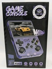 R36S Retro Handheld Console 64GB Purple WiFi Linux PSP N64 PS1 NDS GBA New