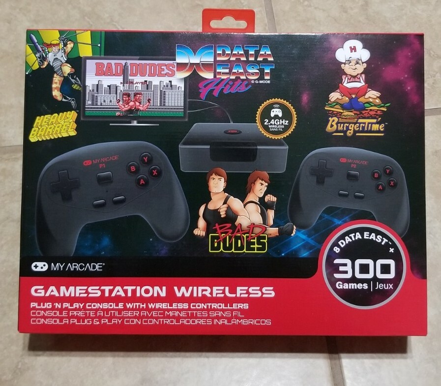 Gamestation Wireless My Arcade With 300 Built-in Retro Inspired Games (8-bit)