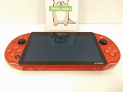 PS Vita Metallic Red Console only PCH-2000 ZA26 Wi-Fi PSV Tested 0528E