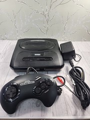 Sega Genesis Model 2 Console W Controller & Cables, Tested & Working