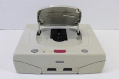 SEGA Saturn White Console Controller x2 AC AV HST-3220 SS JP Japan WORKING #5
