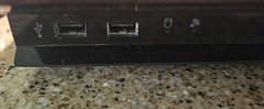 Sony PlayStation 3 CECHK01 80GB Black Console Tested/Working With 2 Controllers