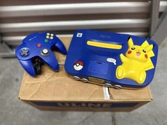 Pikachu N64 Console With Control Nintendo