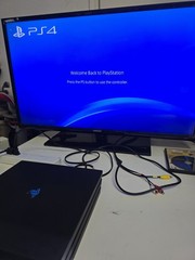 Sony PS4 Pro 1TB Black CUH-7215B Console Low Firmware 11.02 Silent Model Tested