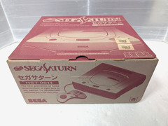 Sega Saturn White Console 4MB RAM MARVEL Super Heroes VS Street Fighter Japan