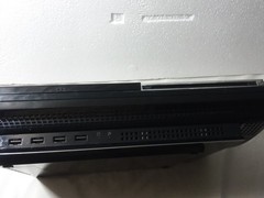 PS3 Ceche01 MG backward compatible console for Parts/Repair, green light no vid