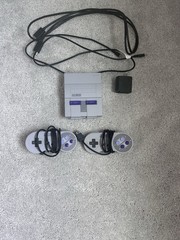 Super Nintendo Mini Classic Edition SNES Console 2 Controllers Tested Works