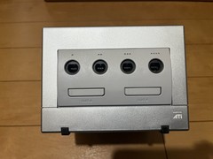 Nintendo GameCube Console & Controller Silver Color with BOX and Manual Games 01