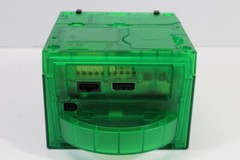 Nintendo Gamecube Console Clear Transparent Dark Green & AC AV NTSC-U/C DOL-001