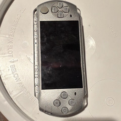 Sony PSP-3001 Silver Handheld Console Wi-Fi Capability BATTERY NOT INCLUDED GoW