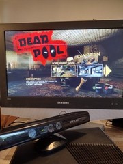 Microsoft Xbox 360 S Black Console Model #1439 Bundle With 10 Games