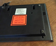 Atari 2600 4 Switch Console Model CX-2600 A Made in Taiwan Works Perfect