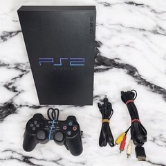 Sony PlayStation2 PS2 black SCPH-30000 Console Working NTSC-J Region locked