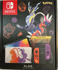 Nintendo Pokémon Scarlet & Violet 64 GB OLED Switch Console