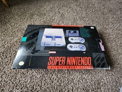 Super Nintendo SNES Console with original box and hookups Super Mario World