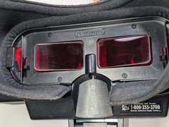 1995 Nintendo Virtual Boy Console Controller AC Adapter Manual Inserts Tested