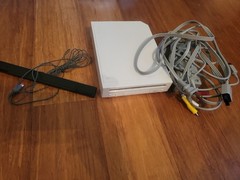 Nintendo Wii Replacement Console White RVL-101 (USA), Sensor Bar, & Plug| Tested