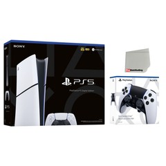Sony PlayStation 5 Slim Digital Console with Extra Edge Controller