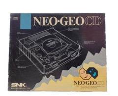 SNK NEOGEO CD Console Front Loading Model 1994 Rare Boxed Works Tested Used