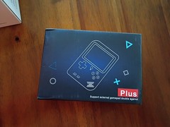 Game Box Plus Handheld Console – Retro Gaming System w/ 500 Preloaded Games