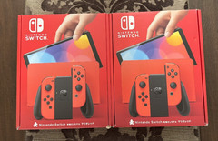 Nintendo Switch (OLED Model) Mario Red Edition Console