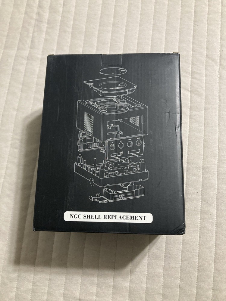 NGC Shell Replacement For Nintendo Gamecube CIB, All Regions, Never Used