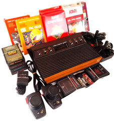 VINTAGE ATARI COMPUTER VIDEO SYSTEM MODEL CX-2600U