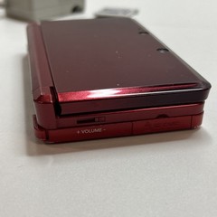 Flame Red Nintendo 3DS (Original) – WORKING – Includes Charger and Game