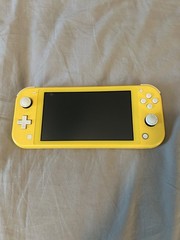 Yellow Nintendo Switch Lite