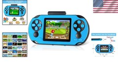 Educational 16 Bit Handheld Game Console with 230 Games – USB Rechargeable
