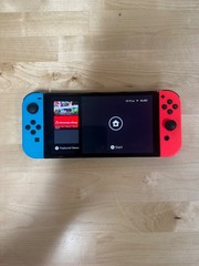 Nintendo Switch OLED Model HEG-001 Handheld Console – 64GB – Black/Neon Red/Neon