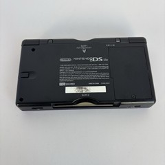 Nintendo DS Lite Handheld System Cobalt Blue Black Broken Hinges Tested Works