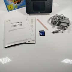Nintendo 2DS Console Yo-Kai Watch Edition Black Blue Original Box Complete PAL