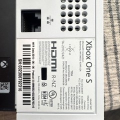 Microsoft Xbox One S White Console HDMI Ethernet Model 1681